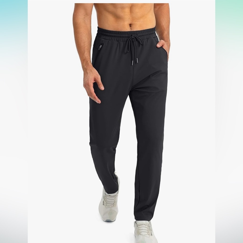 ❤️last chance NWT Pure Champ Men's Black Jogger Pants